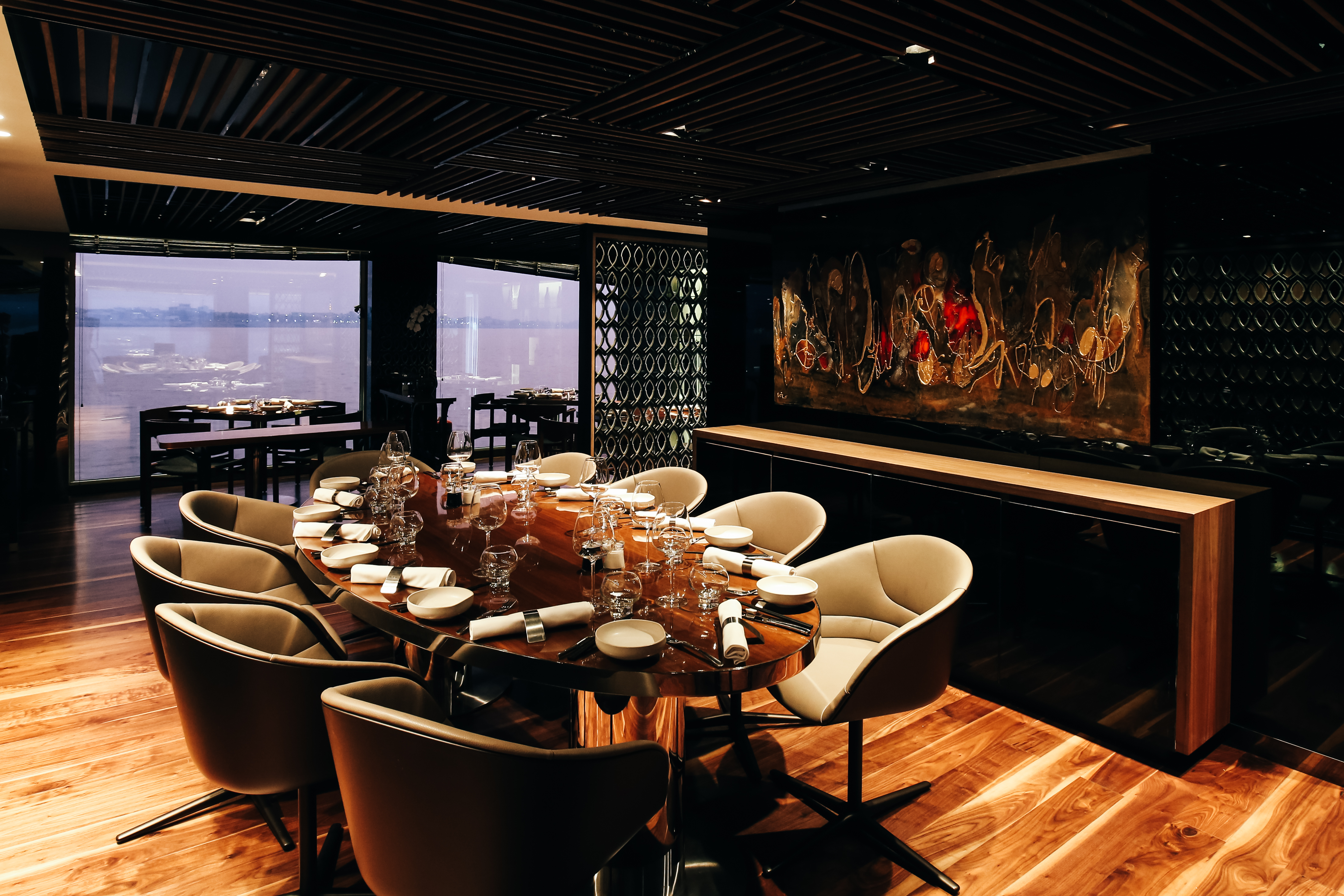 Teppanyaki Bar invites an intimate six guests a night to watch our expert chefs prepare your meal in front of you