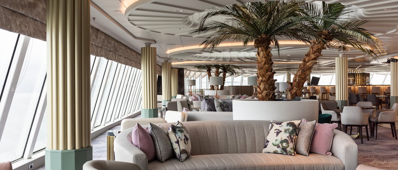 Palm Court is perfect for afternoon tea, social gatherings and dancing