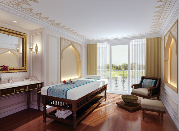 Enjoy regional Indian, as well as Western spa treatments at The Voyager Spa.