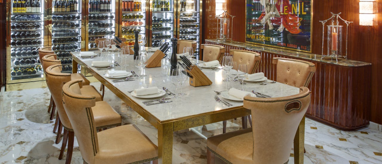 La Cave Des Vins - Lovers of French food and wine can experience an exclusive epicurean event in the onboard show kitchen.