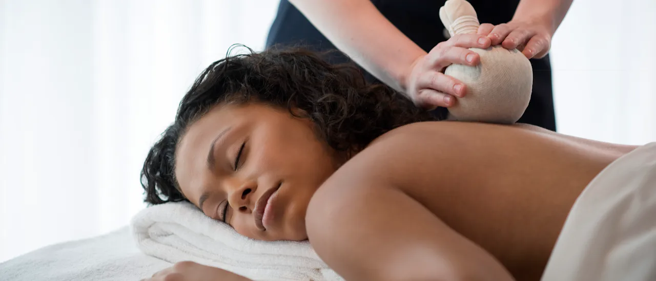 Treat yourself to a massage in the spa