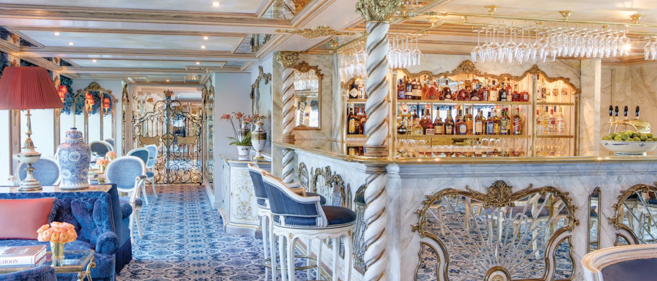 Sit back and relax at the Habsburg Salon which includes a full-service bar
