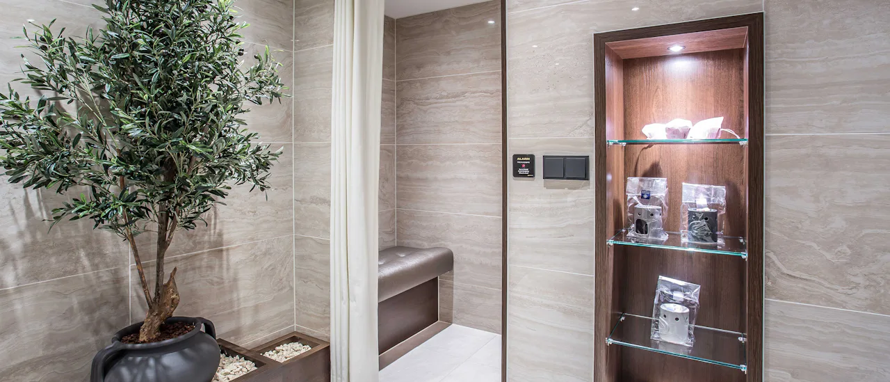 Treat yourself with a massage at the spa