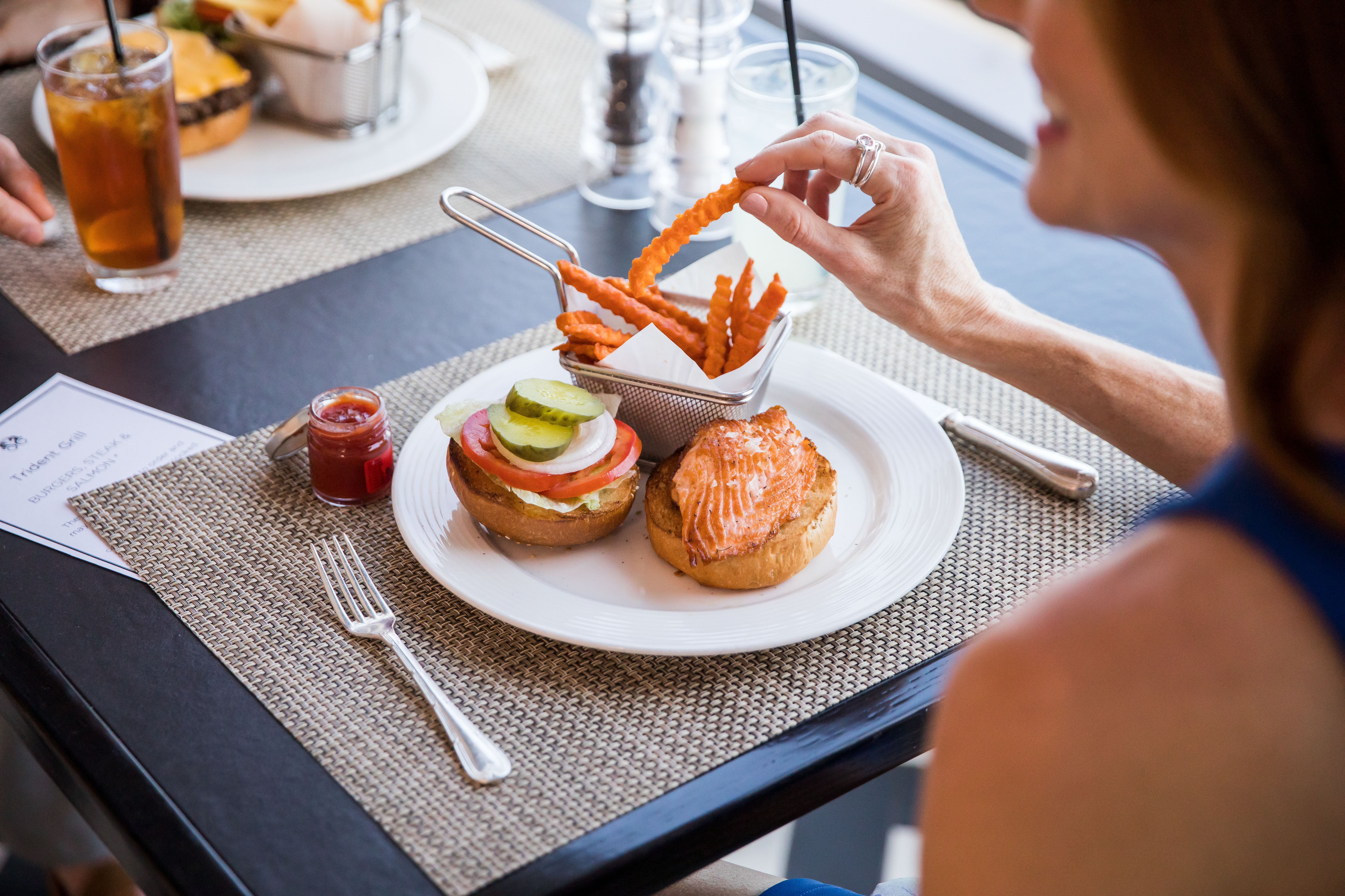 Trident Grill - the pool restaurant