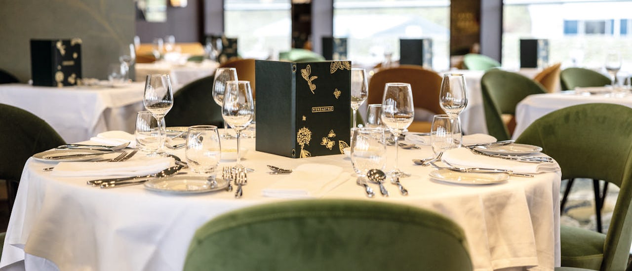 Verdastro - the main restaurant with waiter service