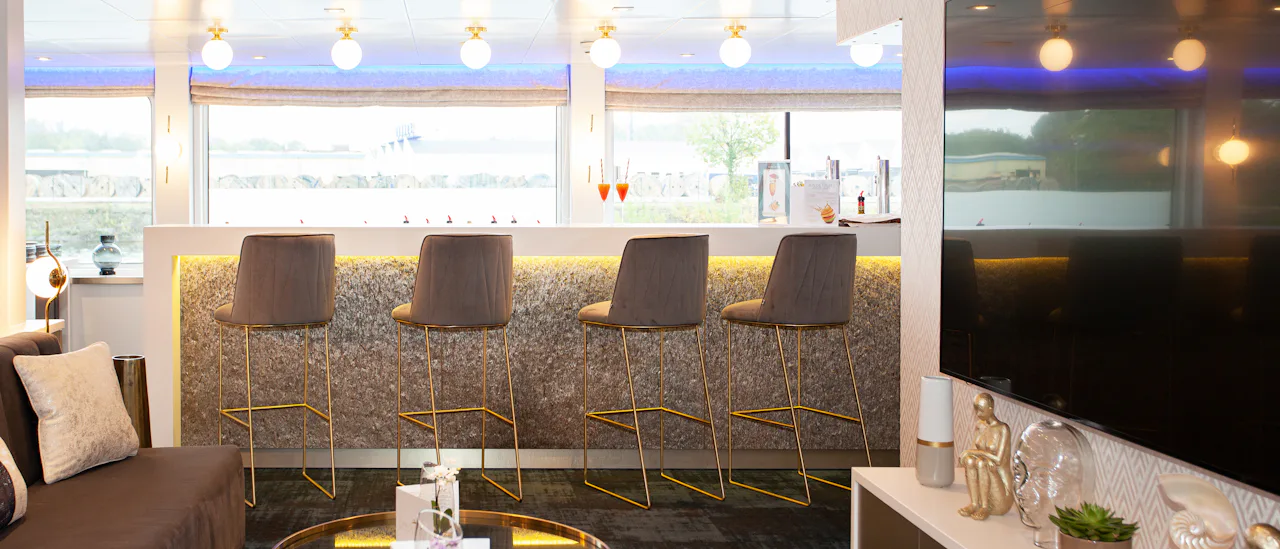Enjoy a cocktail in the bar