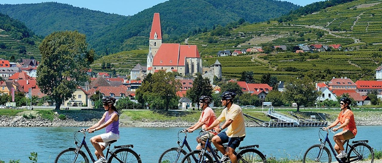 With  bicycles on board, you can explore Europe on the guided bike tours, or go discover on your own