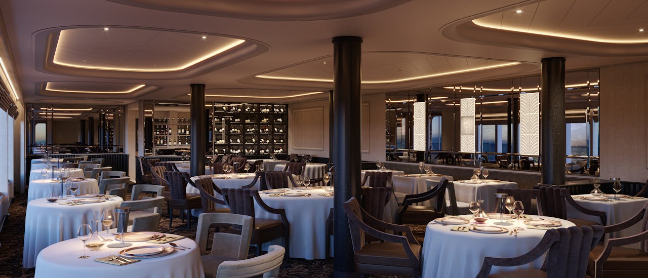 La Dame features a menu of seasonally inspired dishes. Reservations are required