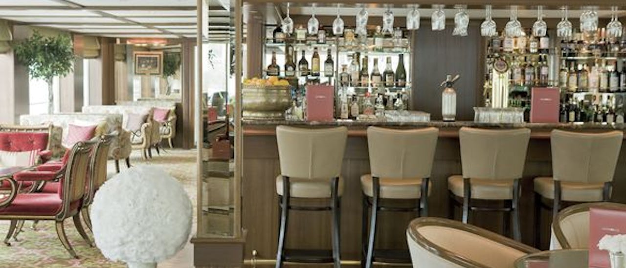 The Main Lounge boasts a panoramic view, a full-service bar and a dance floor