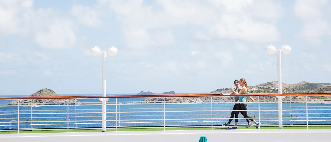 Running with a sea view