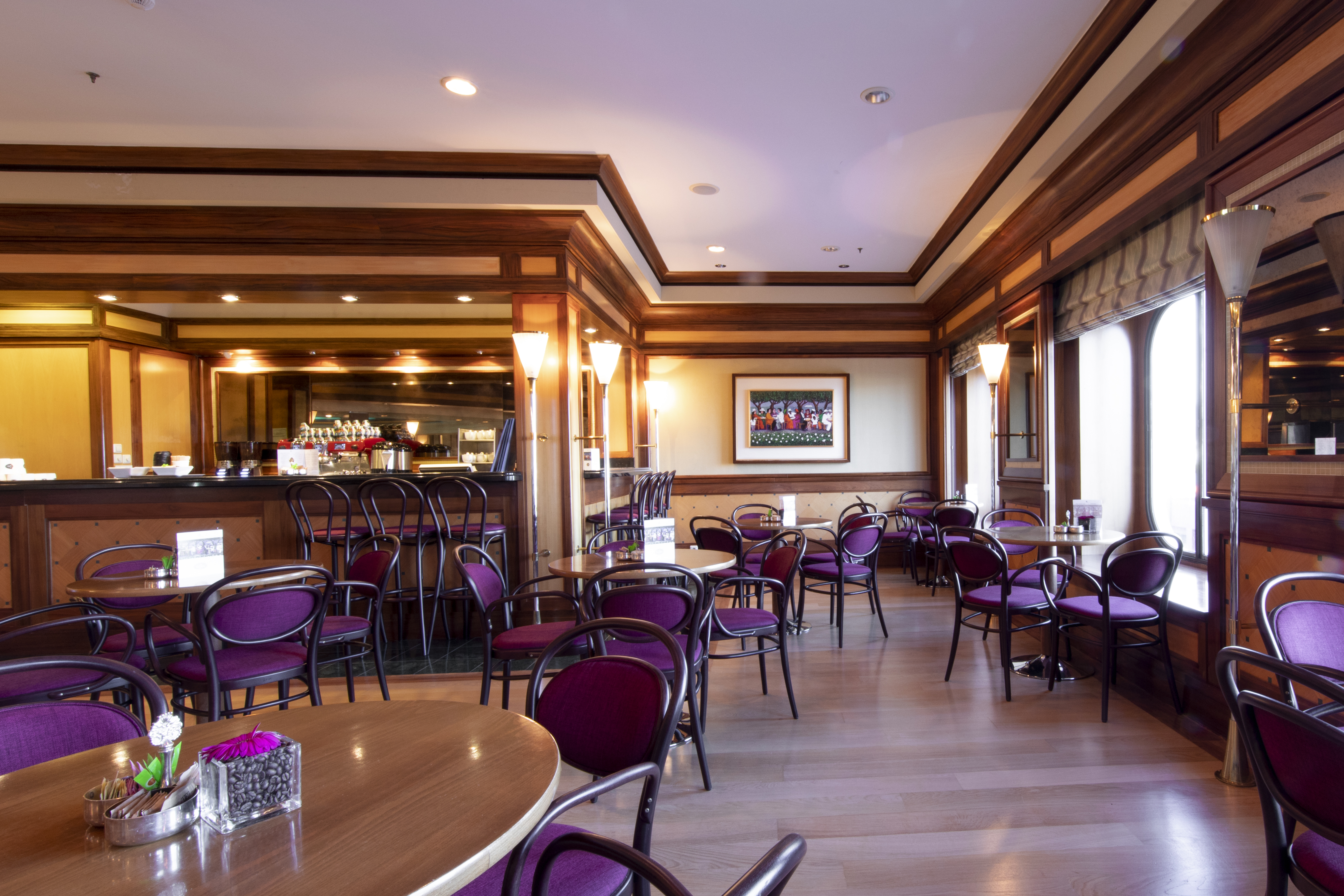 The Bistro is a Parisian-inspired café