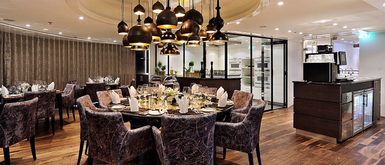 The chef's specialty restaurant with a delicious tasting menu