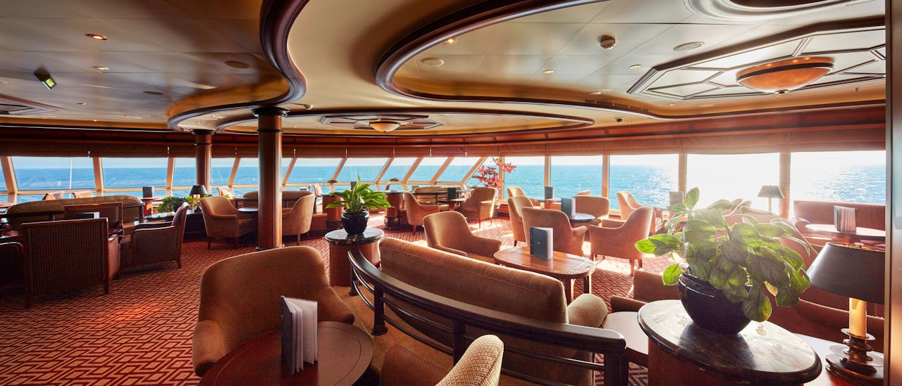 A lounge with a view