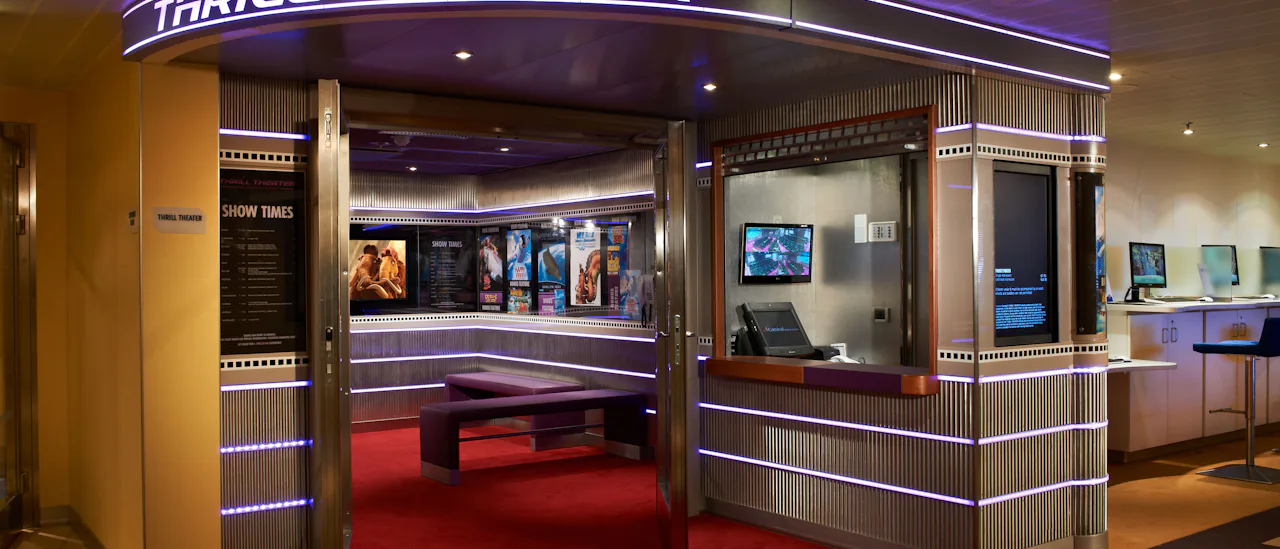 3D cinema Thrill theatre