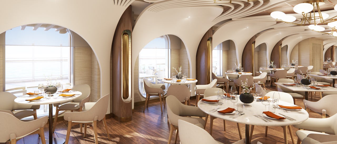 Enjoy modern Italian cuisine and elegant dining at Onda by Scarpetta