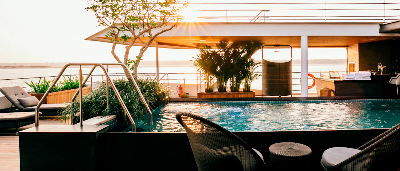 The pool bar