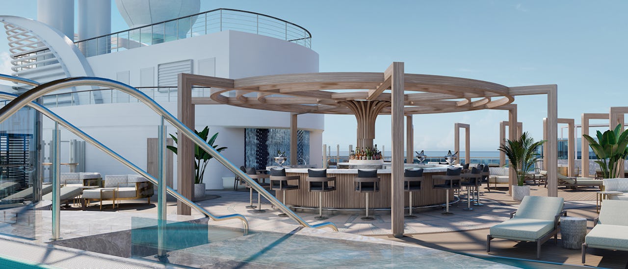 Vibe Beach Club will provide the ultimate setting for relaxation at sea