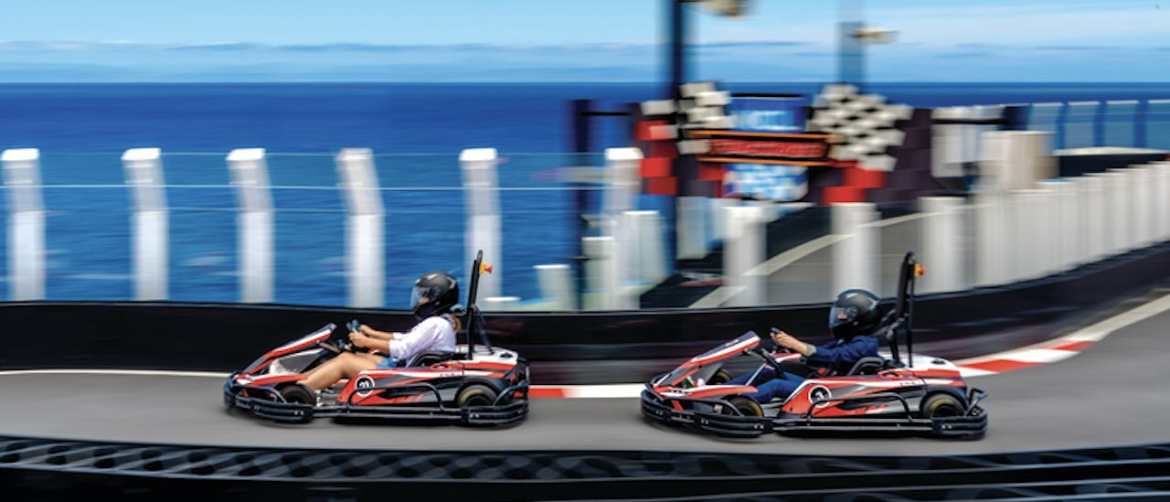 Go for a go-cart ride between exciting destinations