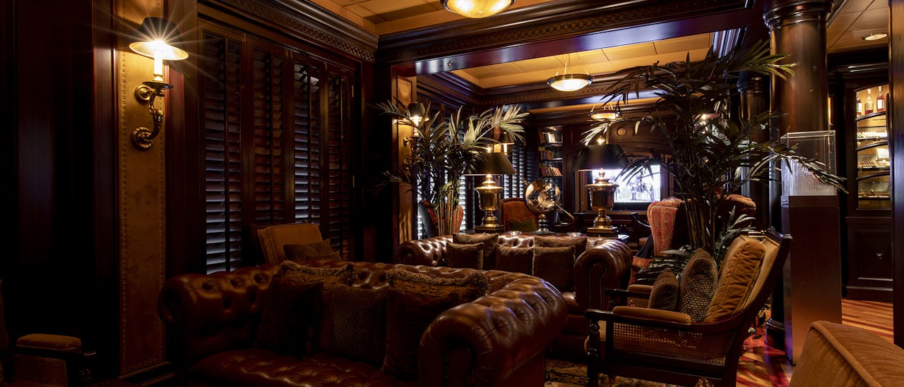 Connoisseur Club - an elegant space to indulge in the finest cigars and cognacs