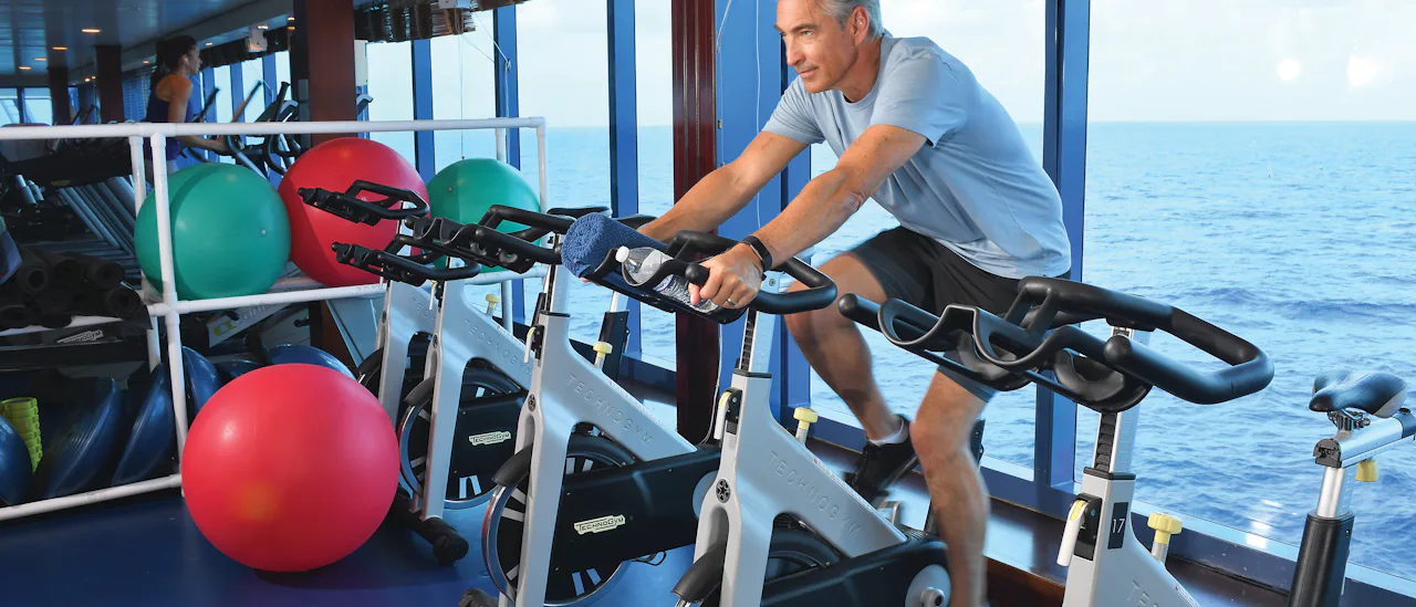 Exercise with ocean views