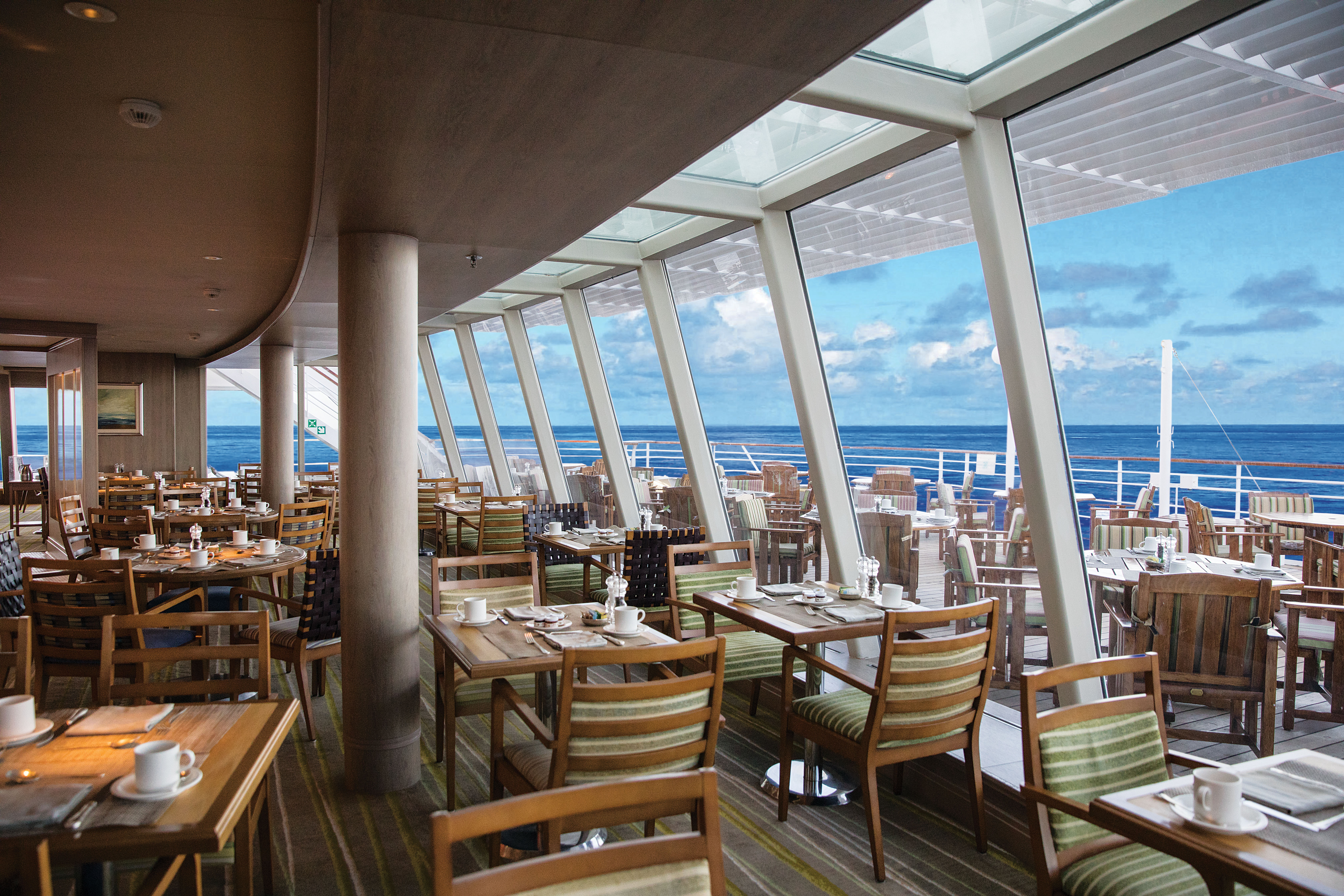 Buffet style dining at the Marketplace