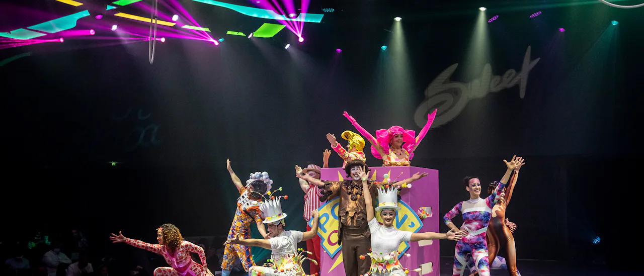 Experience a show produced by Carousel Productions at Sea