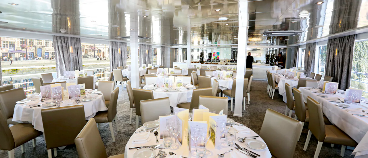 The main dining room