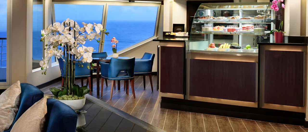 The top deck, or deck 8, features a Yacht club, a star bar and a lounge.