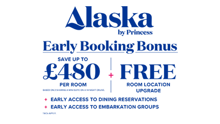 Princess Cruises Early booking bonus