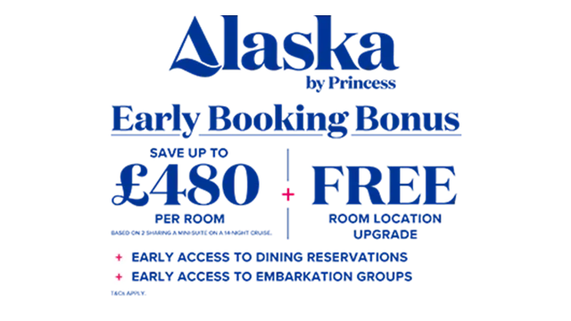 Princess Cruises Early booking bonus