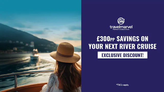 £300pp savings on your next river Cruise