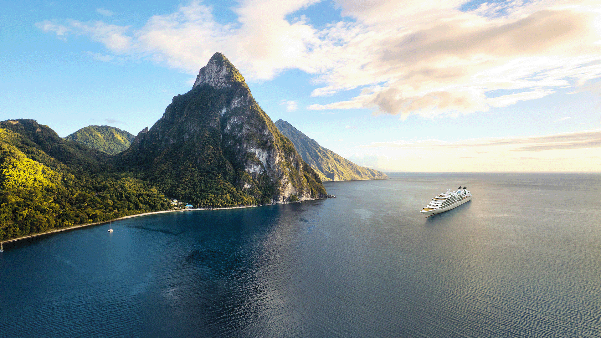 Seabourn in St Lucia