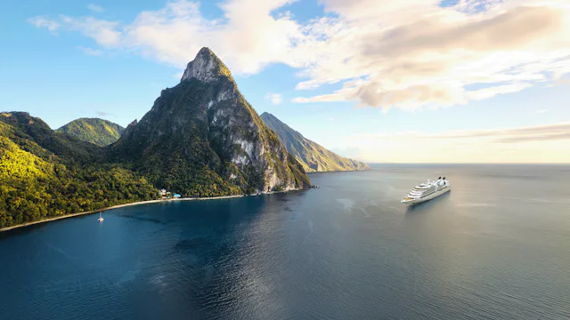 Seabourn in St Lucia
