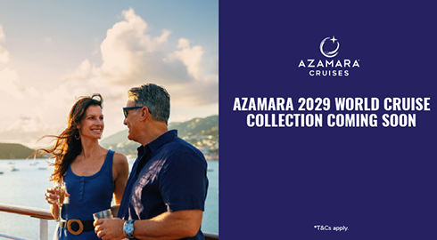 Azamara 2029 world cruise collection coming soon