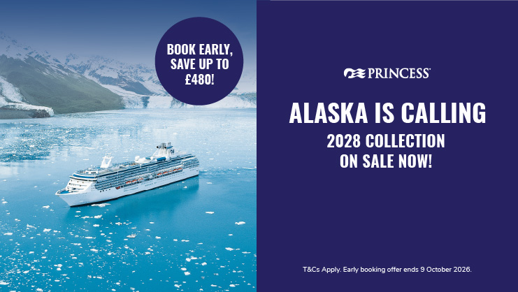 Alaska is calling with Princess Cruises