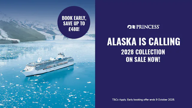 Alaska is calling with Princess Cruises