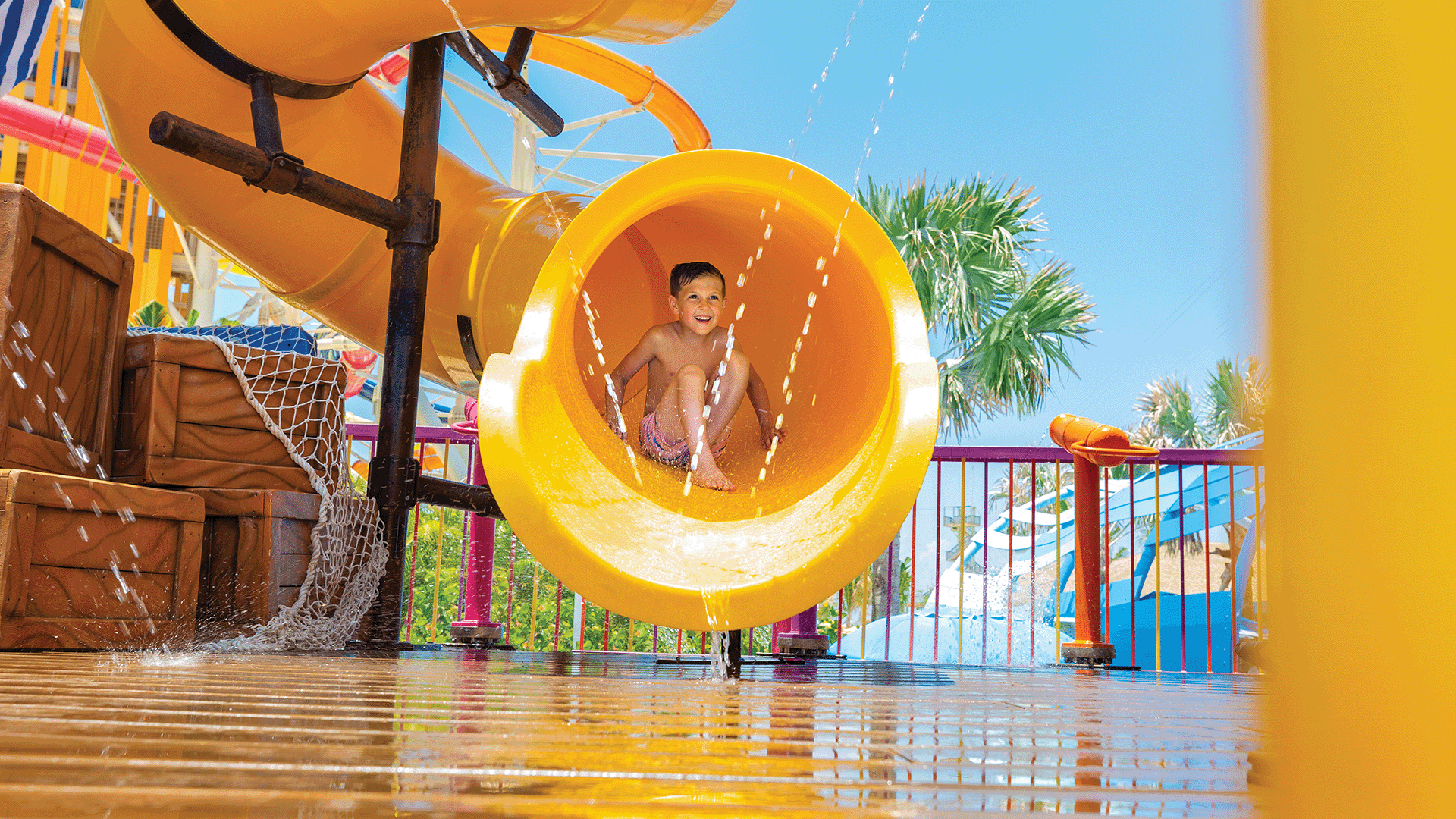 Perfect Day at CocoCay Galleon slide