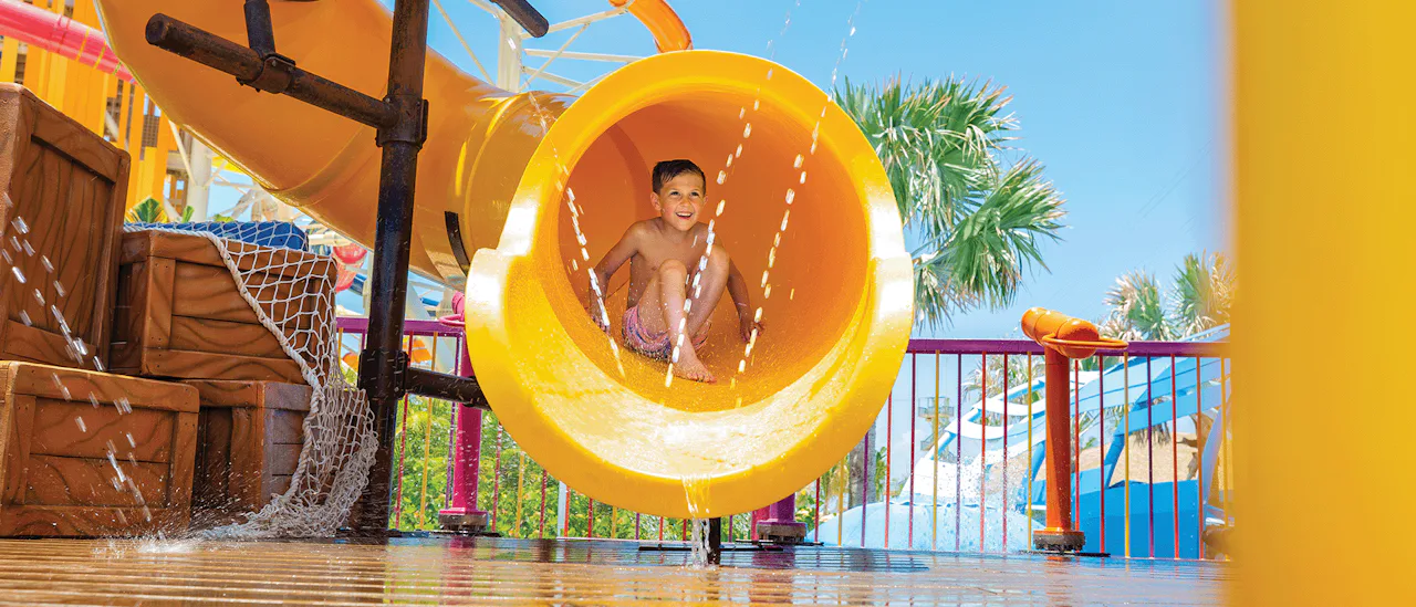 Perfect Day at CocoCay Galleon slide