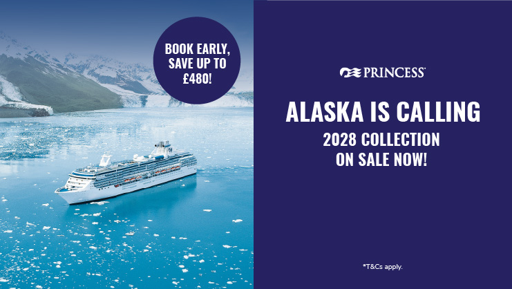 Alaska is calling with Princess Cruises 2028