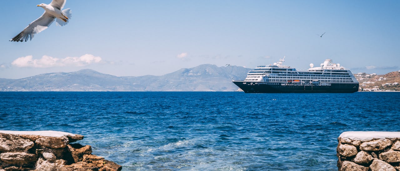 Azamara in Mykonos