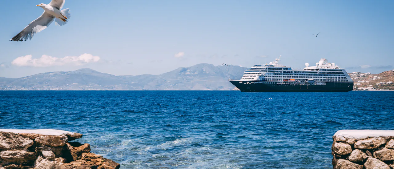 Azamara in Mykonos