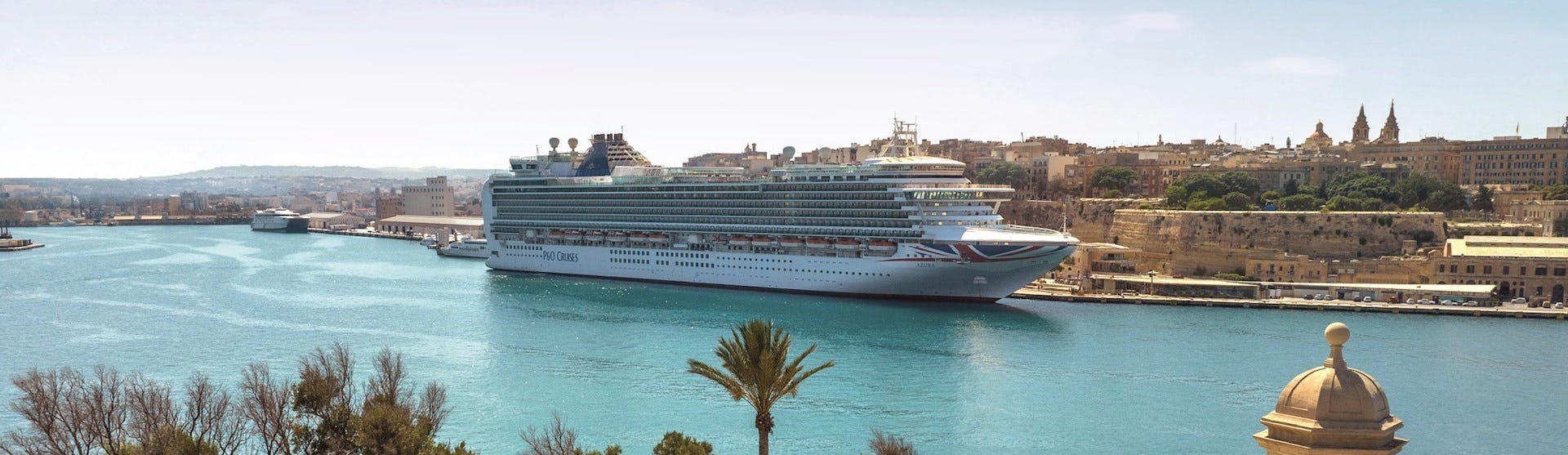 P&O Cruises Azura in Malta