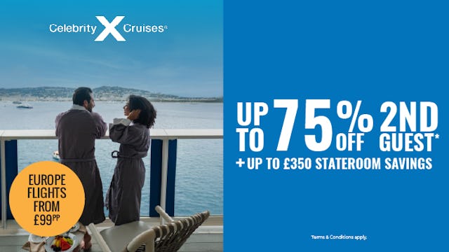 Nothing comes close with Celebrity Cruises