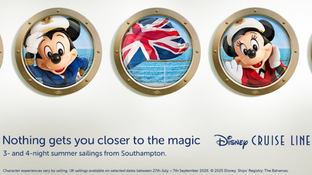 Nothing gets you closer to magic - Disney Cruise Line