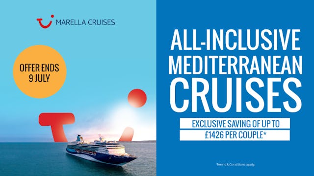 Exclusive Mediterranean cruise with Marella