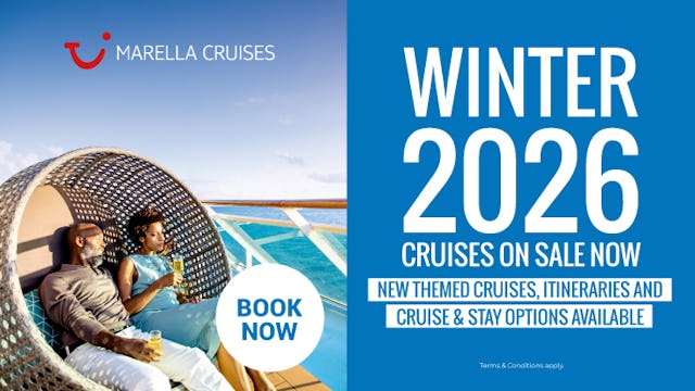 Winter 2026 cruises on sale now