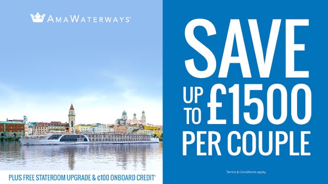 Triple savings with AmaWaterways
