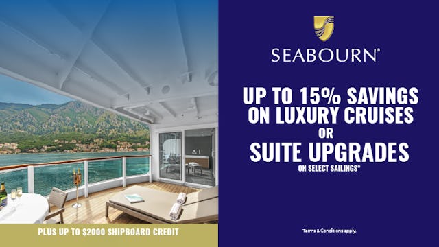 Two great ways to save with Seabourn