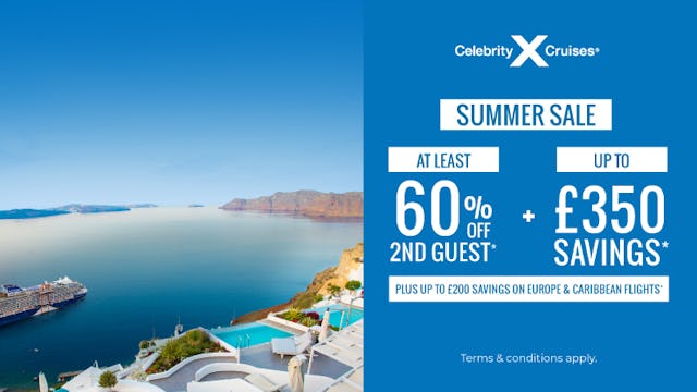 Summer Sale with Celebrity Cruises