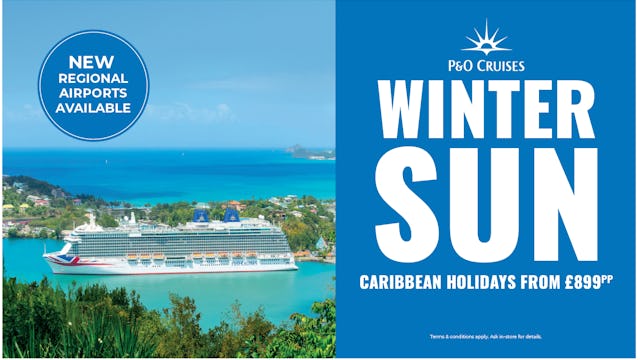 Winter Sun Caribbean cruises with P&O
